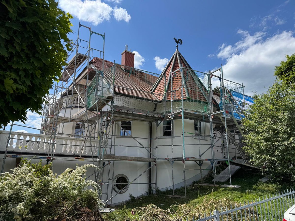 Fassadensanierung Stadtvilla, Hessen